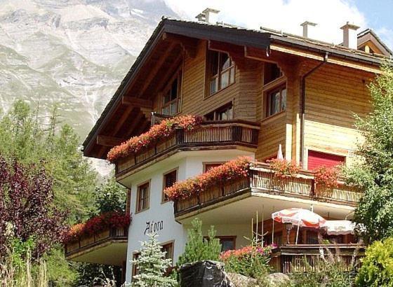 Appartamento Haus Adora Leukerbad Esterno foto